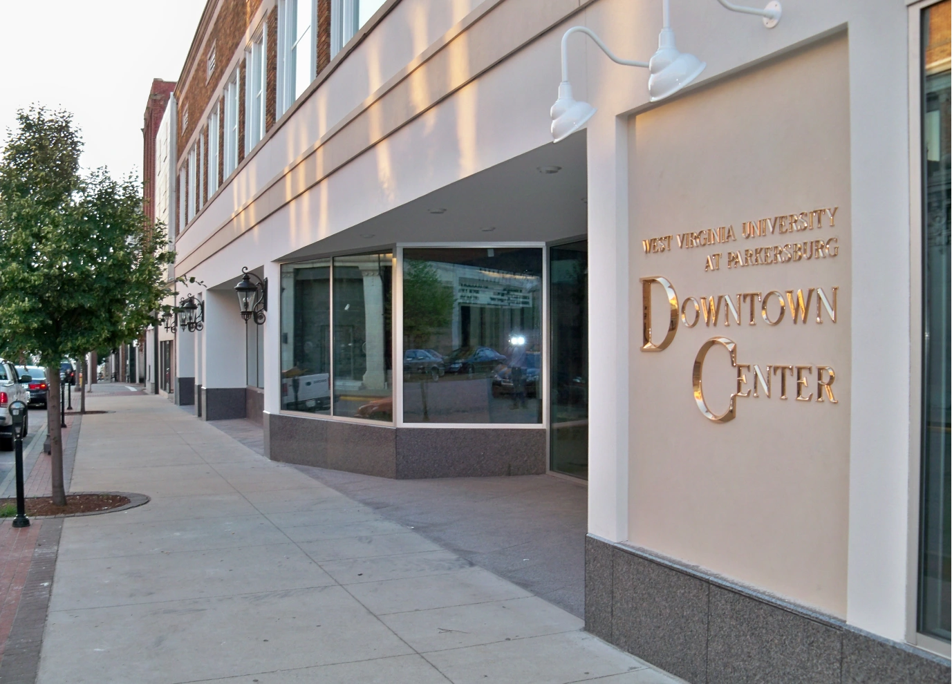 West Virginia University at Parkersburg Downtown Center entrance