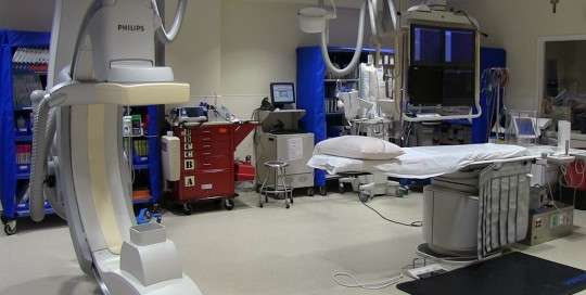 inside Camden Clark Medical Center Catheter Labs Parkersburg, WV