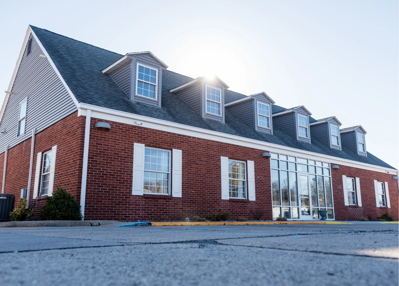 Front of the new Williamstown Bank.