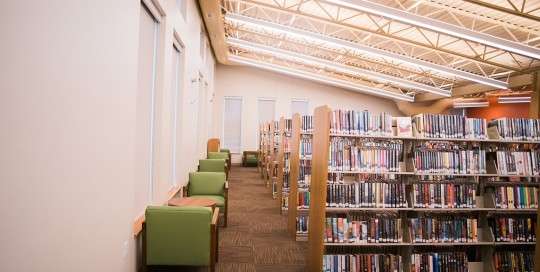 South Parkersburg Library inside