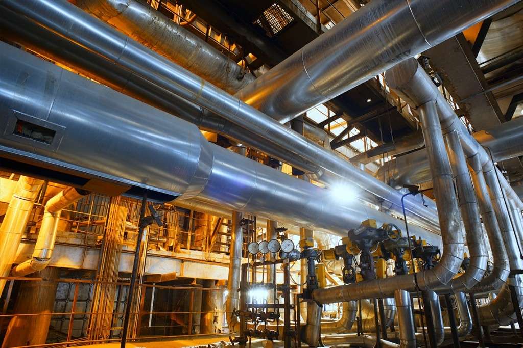industrial process piping in chemical industry