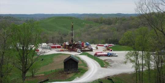 Stewart Windland Drilling Pad, Tyler County W.Va.