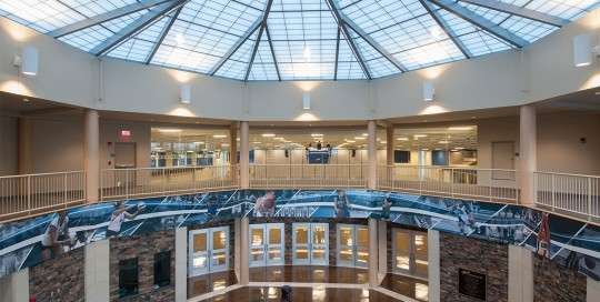 Glenville State College Waco Center Atrium