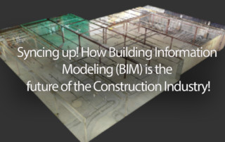 building information model 3d render