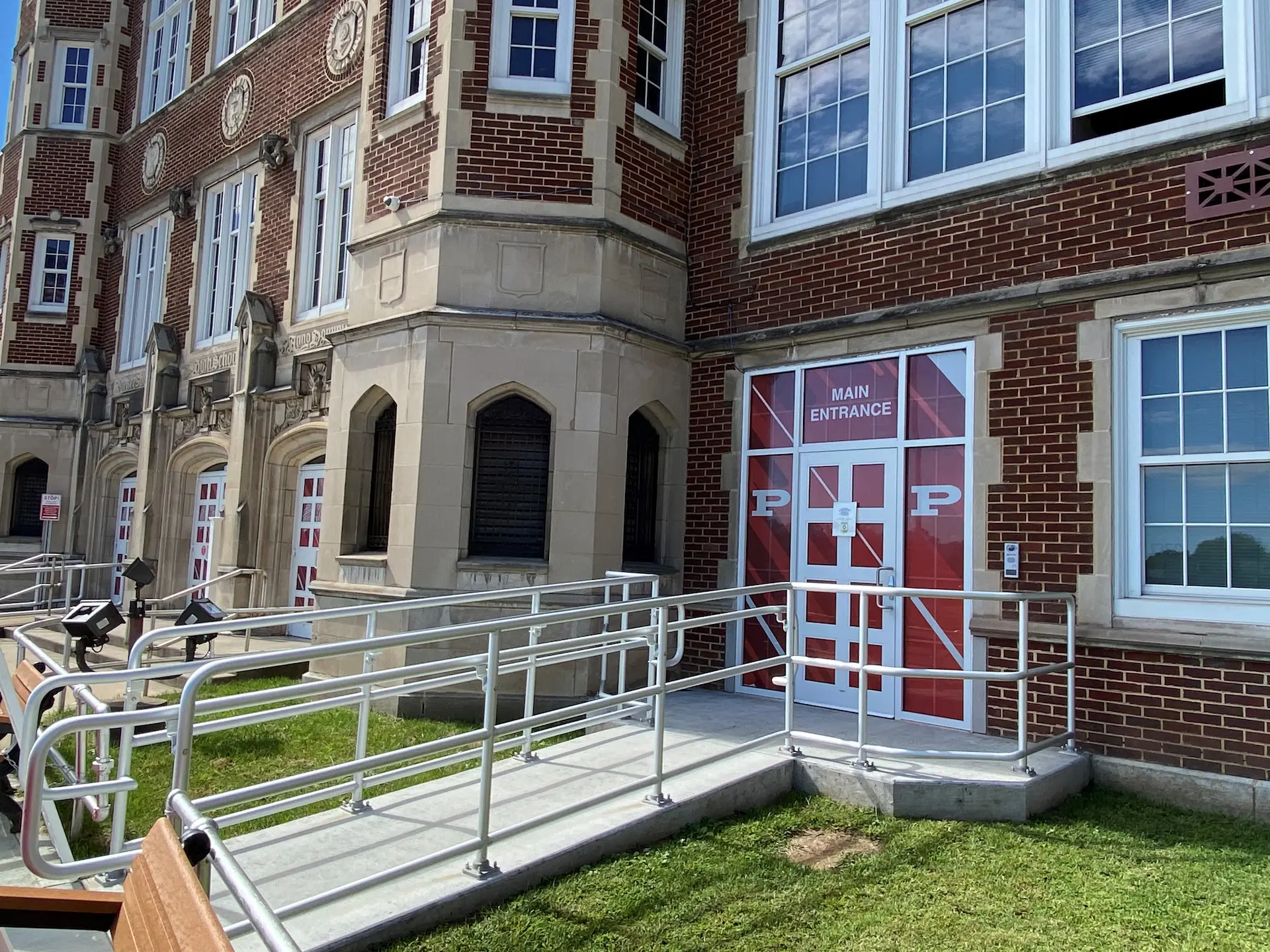 PHS secure entrance