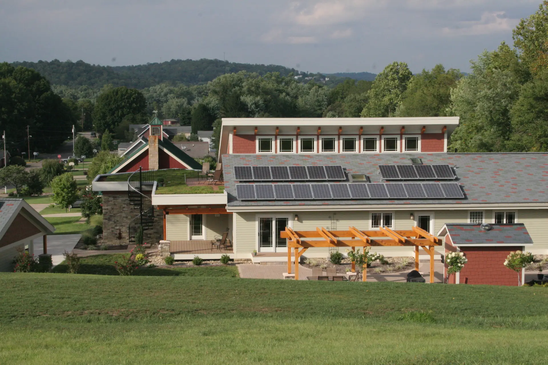 Overall view of the LEED home