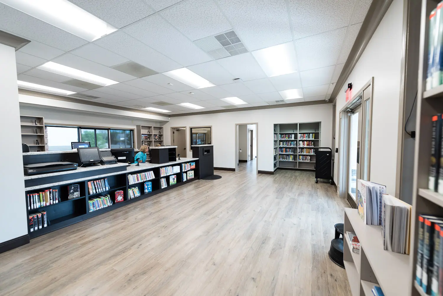 Main library desk