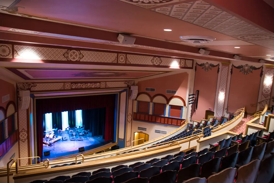 Completed renovation of the Peoples Bank Theater in Marietta, Ohio.