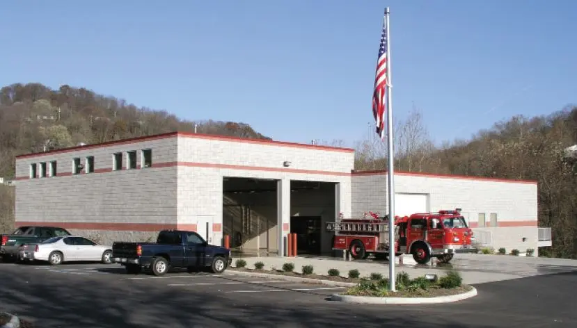 Completed Orchard Manor Fire Station.