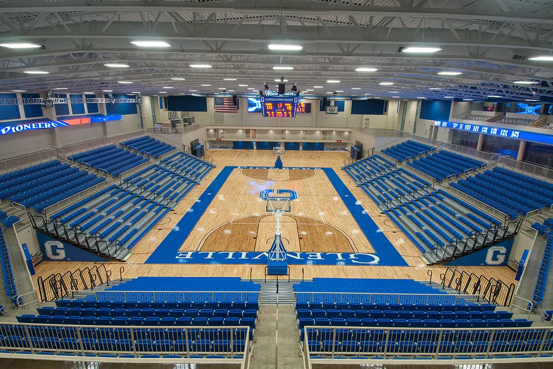 Waco Center basketball court