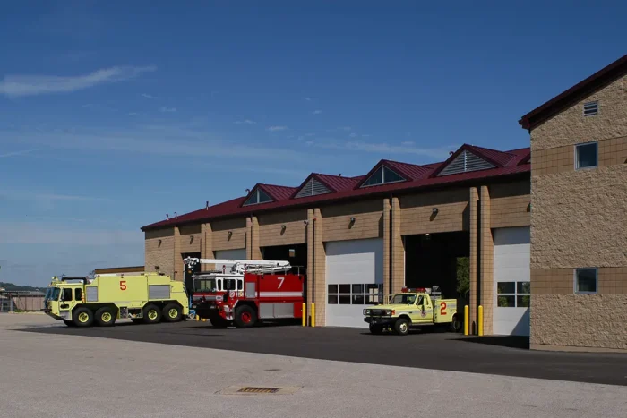 Fire, Crash and Rescue Station at Yeager Airport