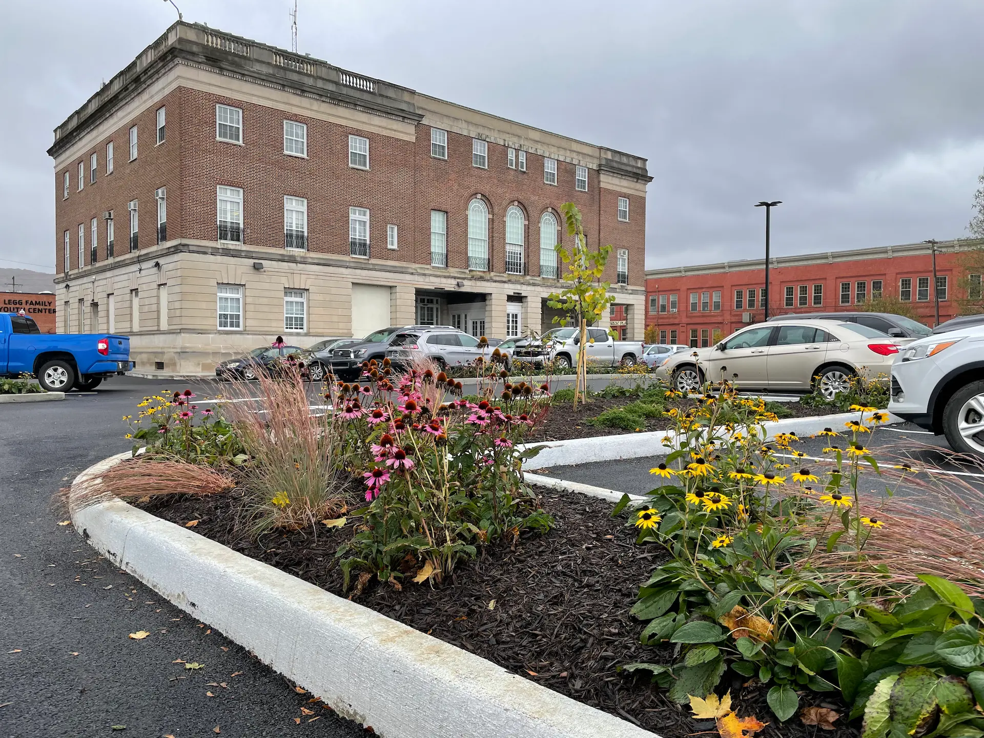 City of Elkins City Hall parking lot improvements and paving. Elkins, WV